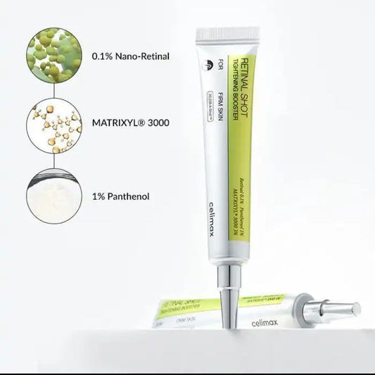 **سيرم ريتينال بوستر لشد البشرة من سيليماكس** (Celimax Retinal Shot Tightening Booster)