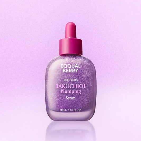 سيروم الباكوتشيول الطبيعي لشد وامتلاء البشرة ومحاربة التجاعيد من EQQUAL BERRY